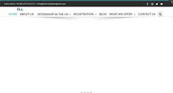 Desktop Screenshot of internshipintheuk.com